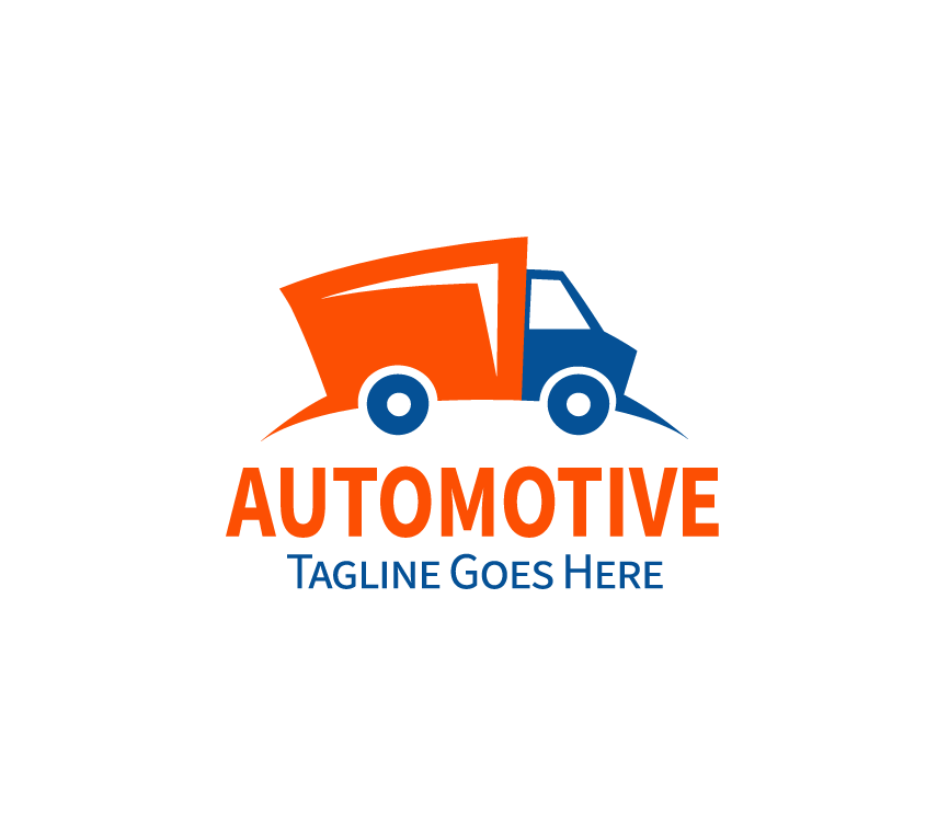 Innovative logo graphics for automotive and logistic